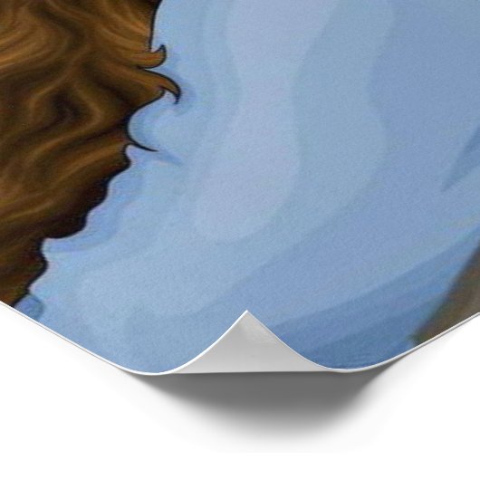 Sie und ich Paarposter Poster (Ecke)