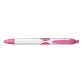 Sie und ich (Schweine mit Niedlichem Cartoon) Kugelschreiber (Rückseite)