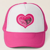 Sie und ich (Schweine mit Niedlichem Cartoon) Truckerkappe (Vorderseite)