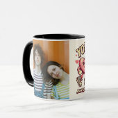 Sie und ich sind perfekte Match-Valentinin-Foto Tasse (Vorderseite Links)