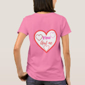 Sie und ich 💓 T-Shirt (Rückseite)