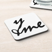 Sie und ich untersetzer (Linke Seite)