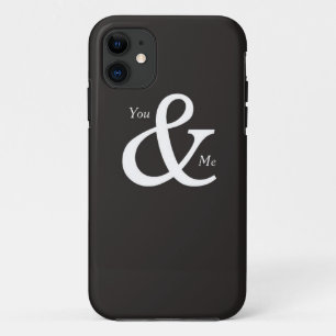 Sie und ich zusammen, Schwarz und Weiß Case-Mate iPhone Hülle