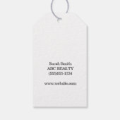 Sie und Ihre Referenzen sind Phantastisches Sauce- Geschenkanhänger (Rückseite)