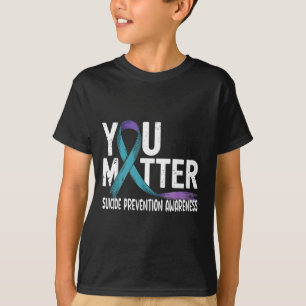 Sie unterstützen das Bewusstsein für Suizidprävent T-Shirt
