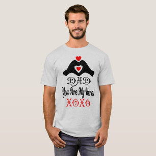 ↷ Sie Vater sind mein Held XOXO Basic T-Shirt