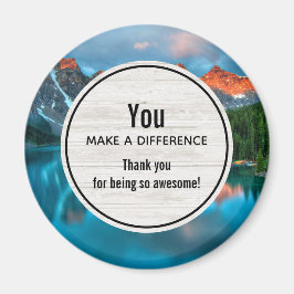 Sie verändern die Landschaftliche Bergwelt Magnet