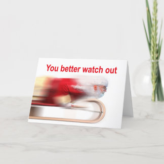 Sie verbessern aufpassen heraus Weihnachtskarte Feiertagskarte