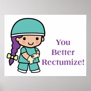 Sie verbessern Rectumize Poster