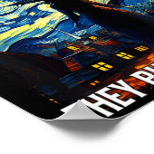 Sie verbrannten Hexen und verbrannten Frauen Fraue Poster (Ecke)