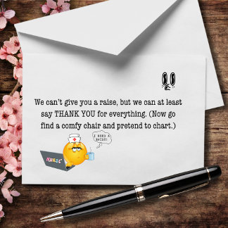 Sie verdienen ein Nickerchen. Und eine Erhöhung. A Dankeskarte
