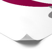 Sie verdienen ein "Stehendes O" Poster — das Podiu (Ecke)