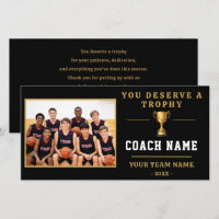Sie verdienen einen Trainer-Coach-Foto-Preis