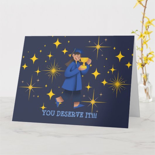 SIE VERDIENEN ES!!! KARTE (Gelbe Blume)