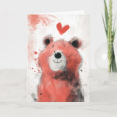 Sie verdienen Liebe Karte (Vorderseite)