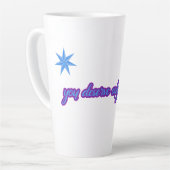 Sie verdienen nur die besten Sterne Milchtasse (Linke Ecke)