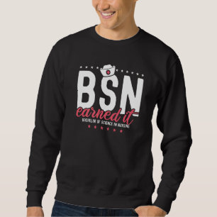 Sie verdient sie als Krankenschwester und Bachelor Sweatshirt