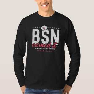 Sie verdient sie als Krankenschwester und Bachelor T-Shirt