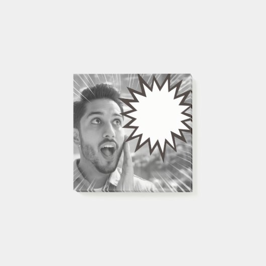 SIE VERGESSEN NIE, WAS SIE GESAGT HABEN POST-IT KLEBEZETTEL (Vorderseite)