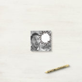 SIE VERGESSEN NIE, WAS SIE GESAGT HABEN POST-IT KLEBEZETTEL (Auf Schreibtisch)