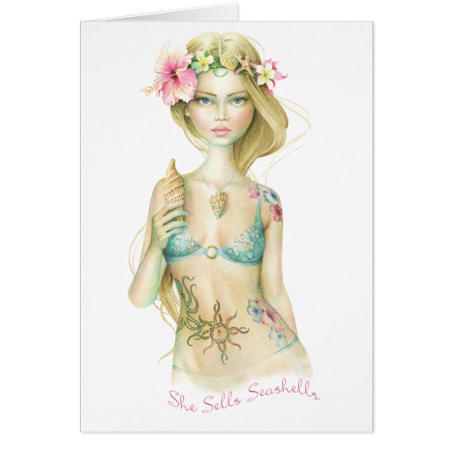 Sie verkauft Muscheln (Vorne)