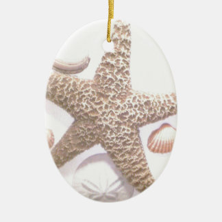 Sie verkauft Muscheln Keramik Ornament