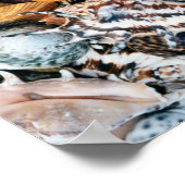 Sie verkauft Muscheln Poster (Ecke)