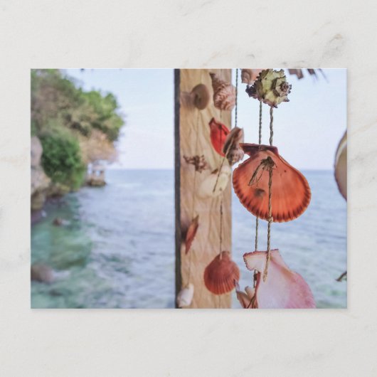 Sie verkauft Muscheln Postkarte (Vorderseite)