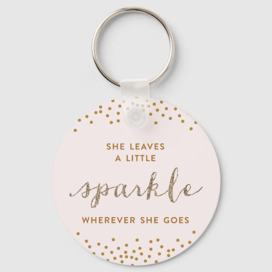 Sie Verlasse ein wenig Sparkle™ Key Chain Schlüsselanhänger (Vorderseite)
