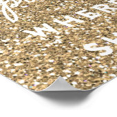 Sie Verlasse eine kleine Sparkle - Premiumd-Leinwa Poster (Ecke)