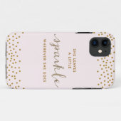 Sie Verlasst ein kleines Sparkle iPhone Case (Rückseite (Horizontal))