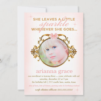 Sie Verlasst einen kleinen, spärlichen Rahmen Einladung