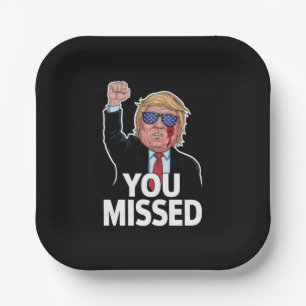 Sie vermissten Donald Trump Pappteller