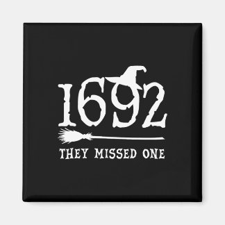 Sie vermissten ein Halloween-Feministenstertrial W Magnet