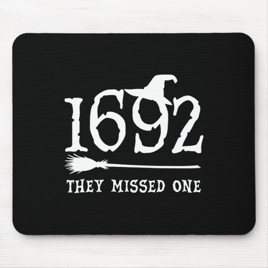 Sie vermissten ein Halloween-Feministenstertrial W Mousepad (Vorne)