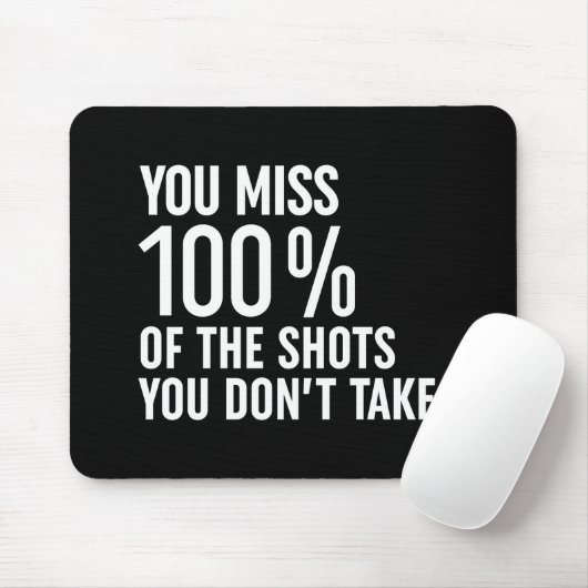 Sie verpassen 100% der Aufnahmen, die Sie nicht ma Mousepad (Mit Mouse)