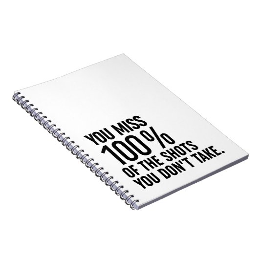 Sie verpassen 100% der Aufnahmen, die Sie nicht ma Notizblock (Rechte Seite)