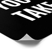 Sie verpassen 100 der Aufnahmen, die Sie nicht mac Poster (Ecke)