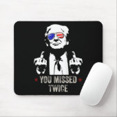 Sie verpassten Twice Fun Trump Präsident 2025 - Tr Mousepad (Mit Mouse)