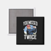 Sie verpassten zweimal Golf 2024 Abstimmung Trump Magnet (Vorderseite/Rückseite)