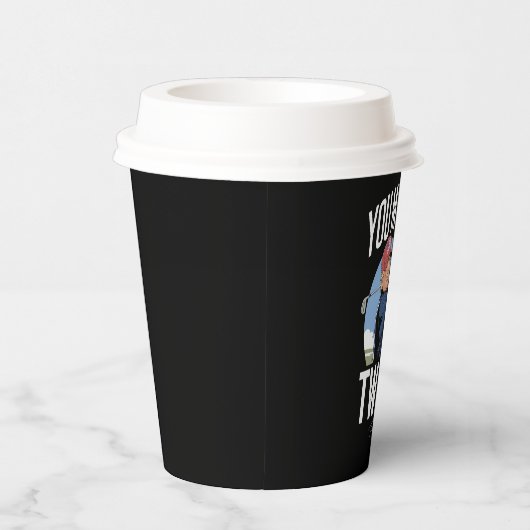 Sie verpassten zweimal Golf 2024 Abstimmung Trump Pappbecher (Rechts)