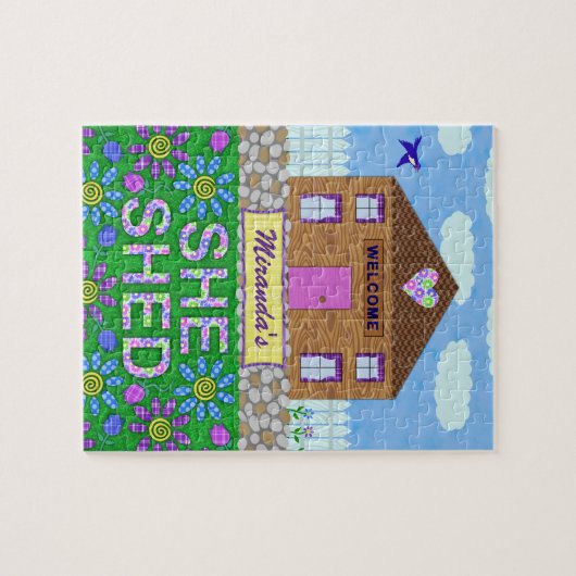 Sie verschüttete puzzle (Horizontal)