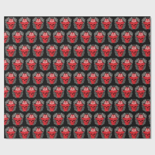 Sie versuchten, mich zu brennen geschenkpapier (Flach)