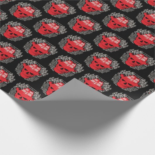 Sie versuchten, mich zu brennen geschenkpapier (Ecke)