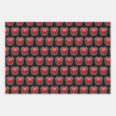 Sie versuchten, mich zu brennen geschenkpapier set (Vorderseite)