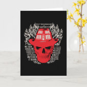 Sie versuchten, mich zu brennen karte (Gelbe Blume)