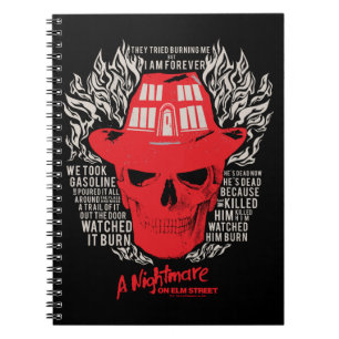 Sie versuchten, mich zu brennen notizblock