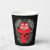 Sie versuchten, mich zu brennen pappbecher (Vorderseite)