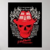 Sie versuchten, mich zu brennen poster (Vorne)