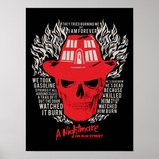 Sie versuchten, mich zu brennen poster (Vorne)